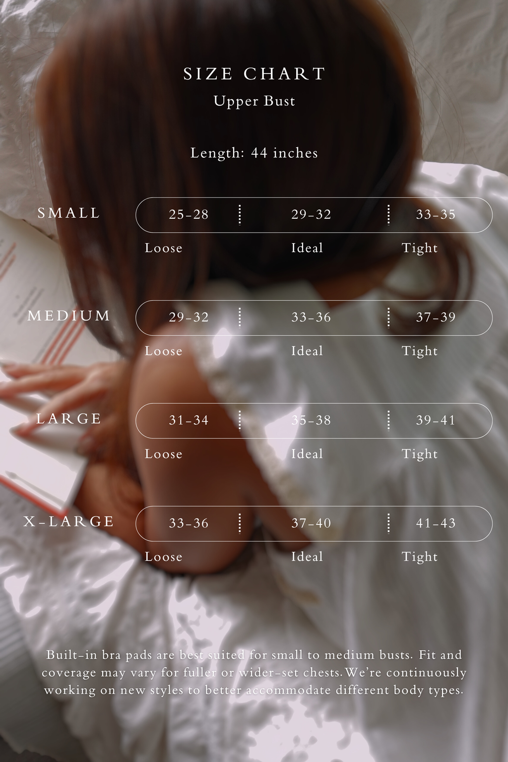 Neptune in Cloud White (Longer) | Sleepwear Dress with Built-in Bra Pads